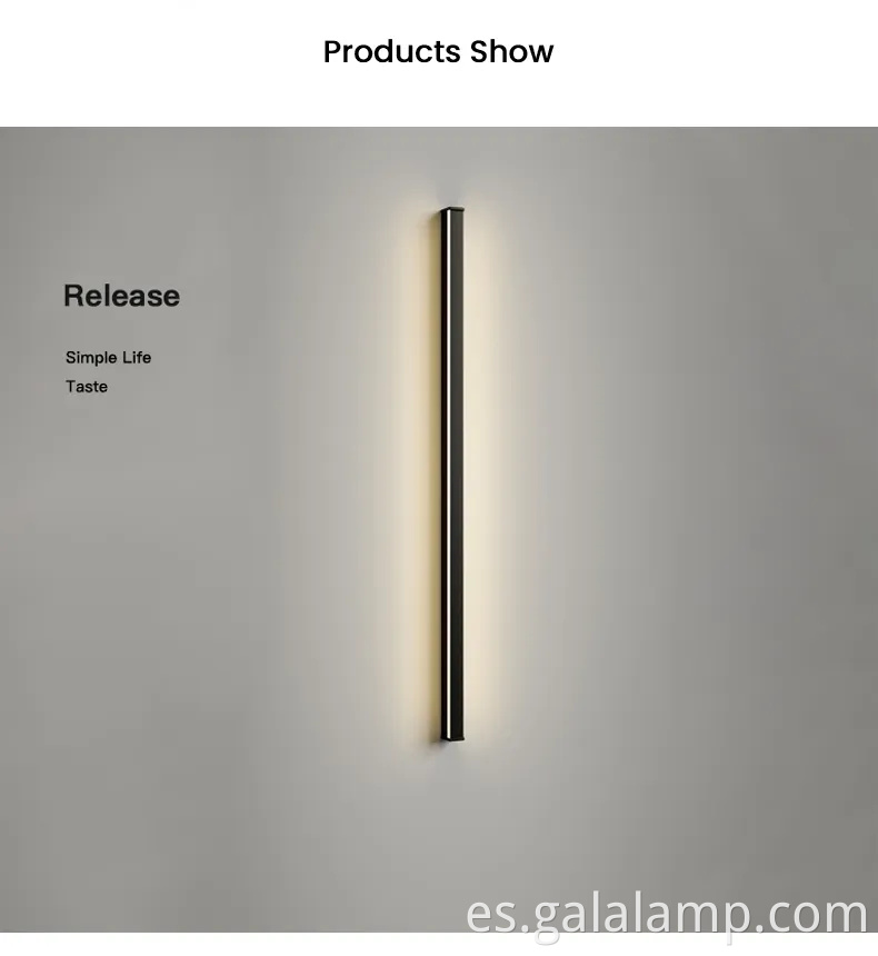 Elegante luz de apliques de pared interior para áreas de lectura acogedoras